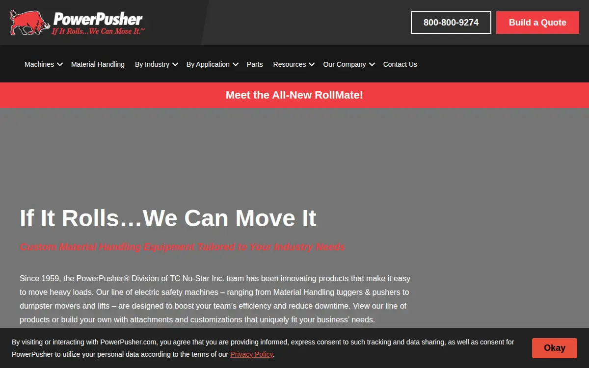 Homepage of Tc Nu-star, INC.