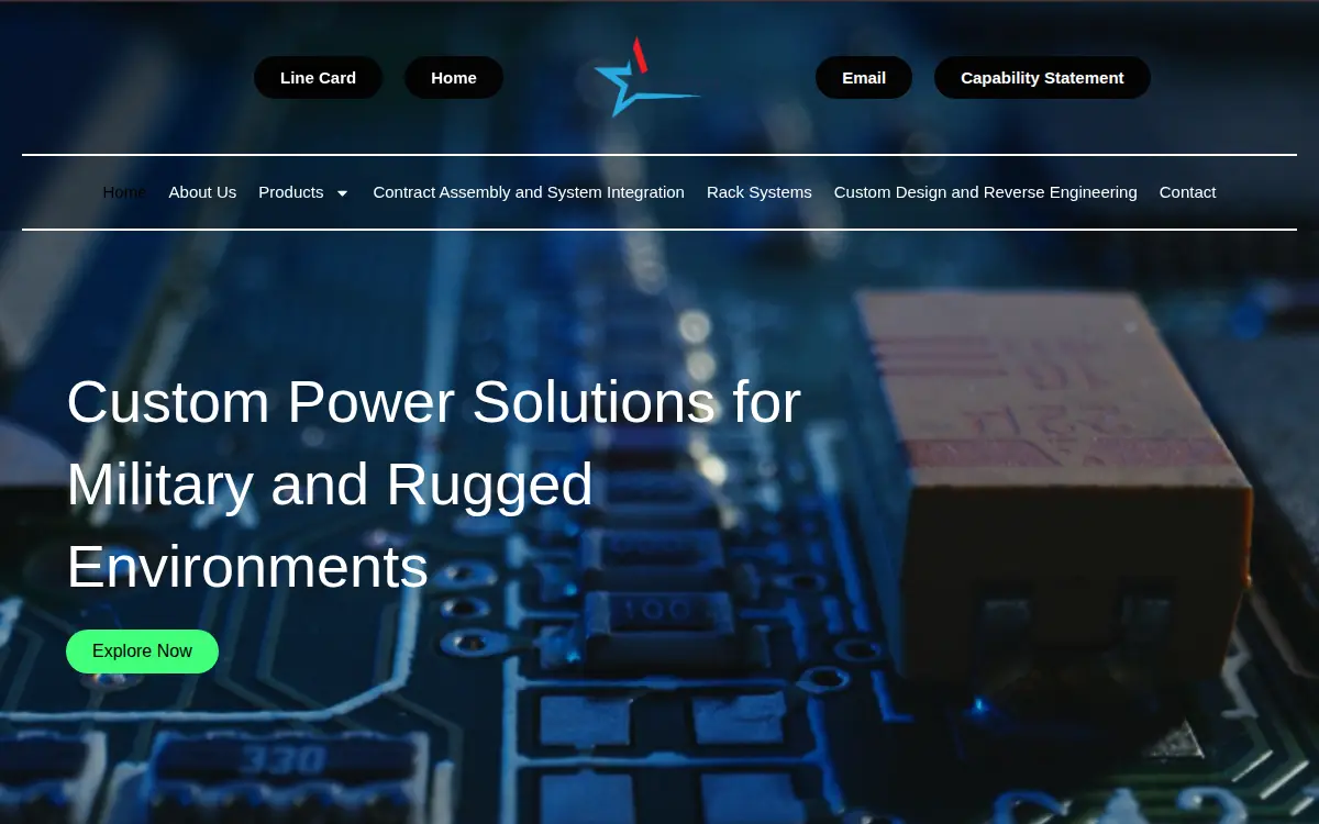Homepage of Powerstar INC