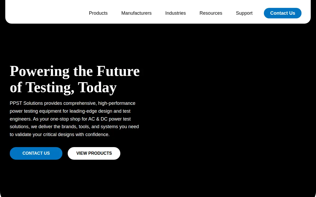 Homepage of Ppst Solutions INC