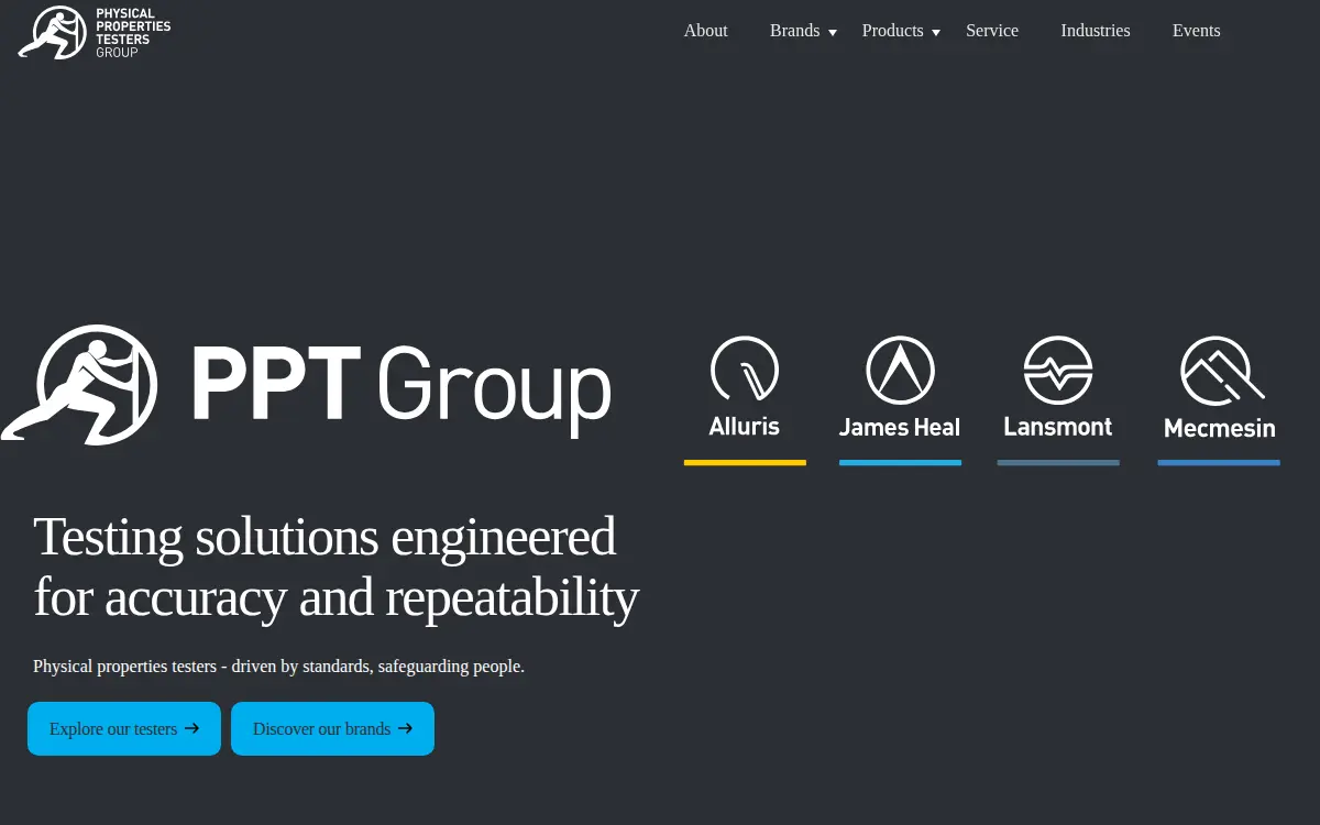 Homepage of Ppt Group CORP