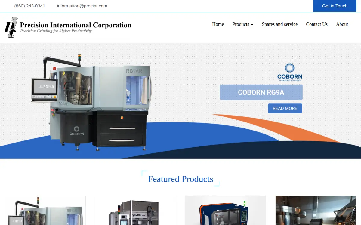 Homepage of Precision International CORP