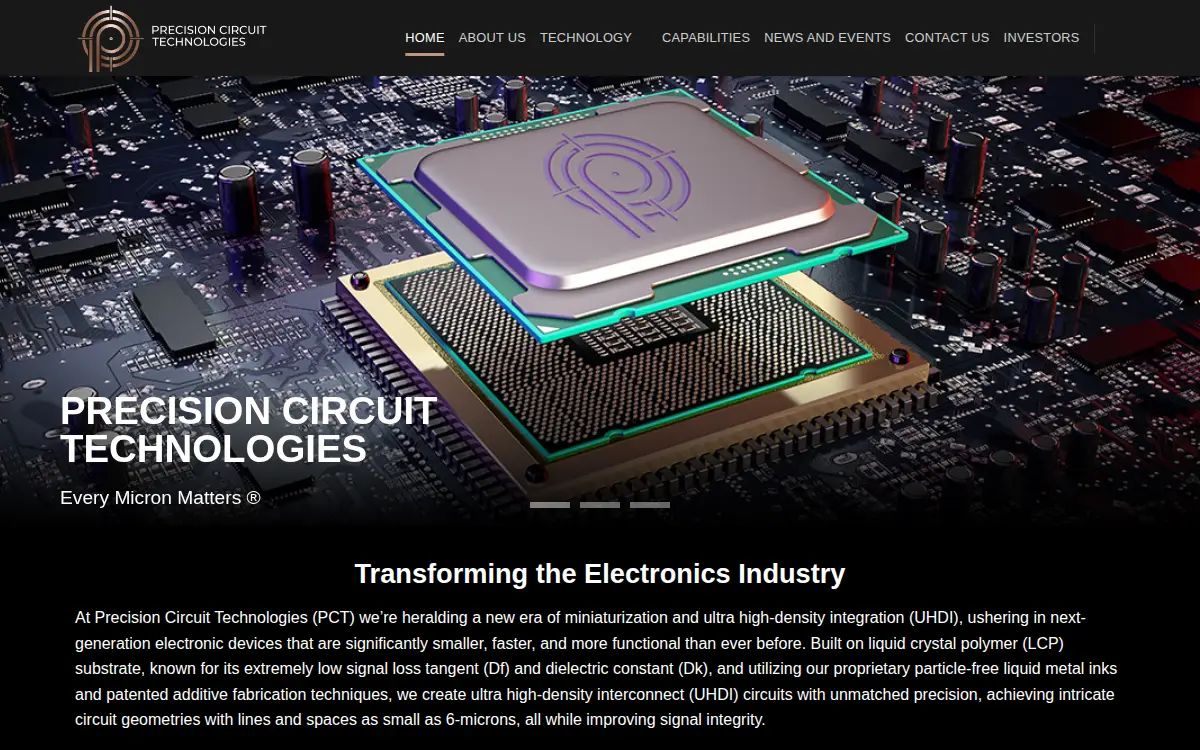 Homepage of Lcp Medical Technologies LLC