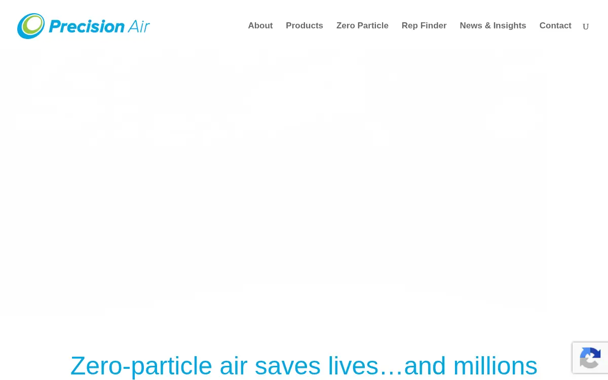 Homepage of Precision Air Products CO
