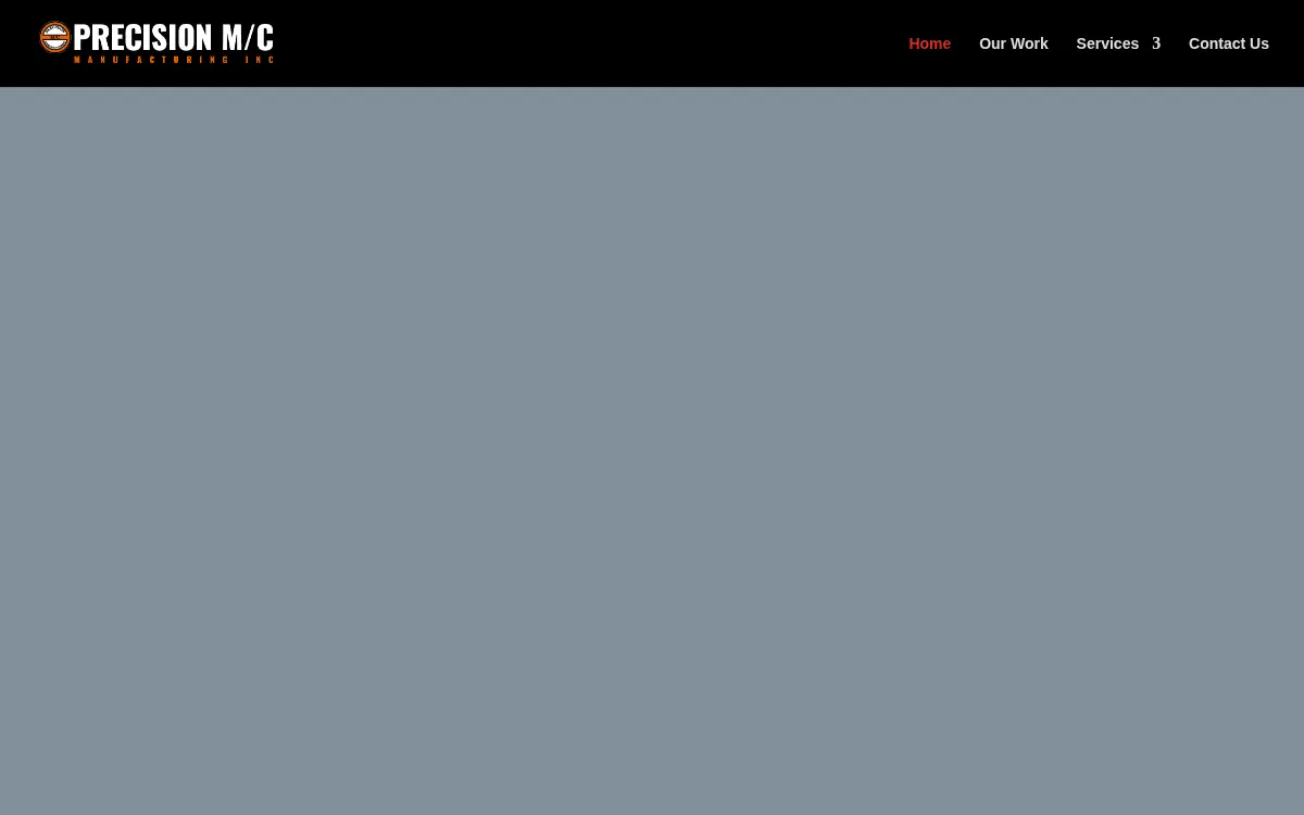 Homepage of Precision M/c Manufacturing, INC.