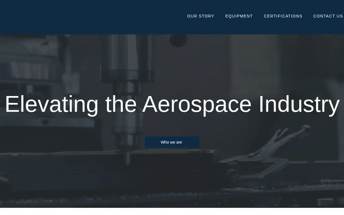 Homepage of Precision Southwest Manufacturing, INC.