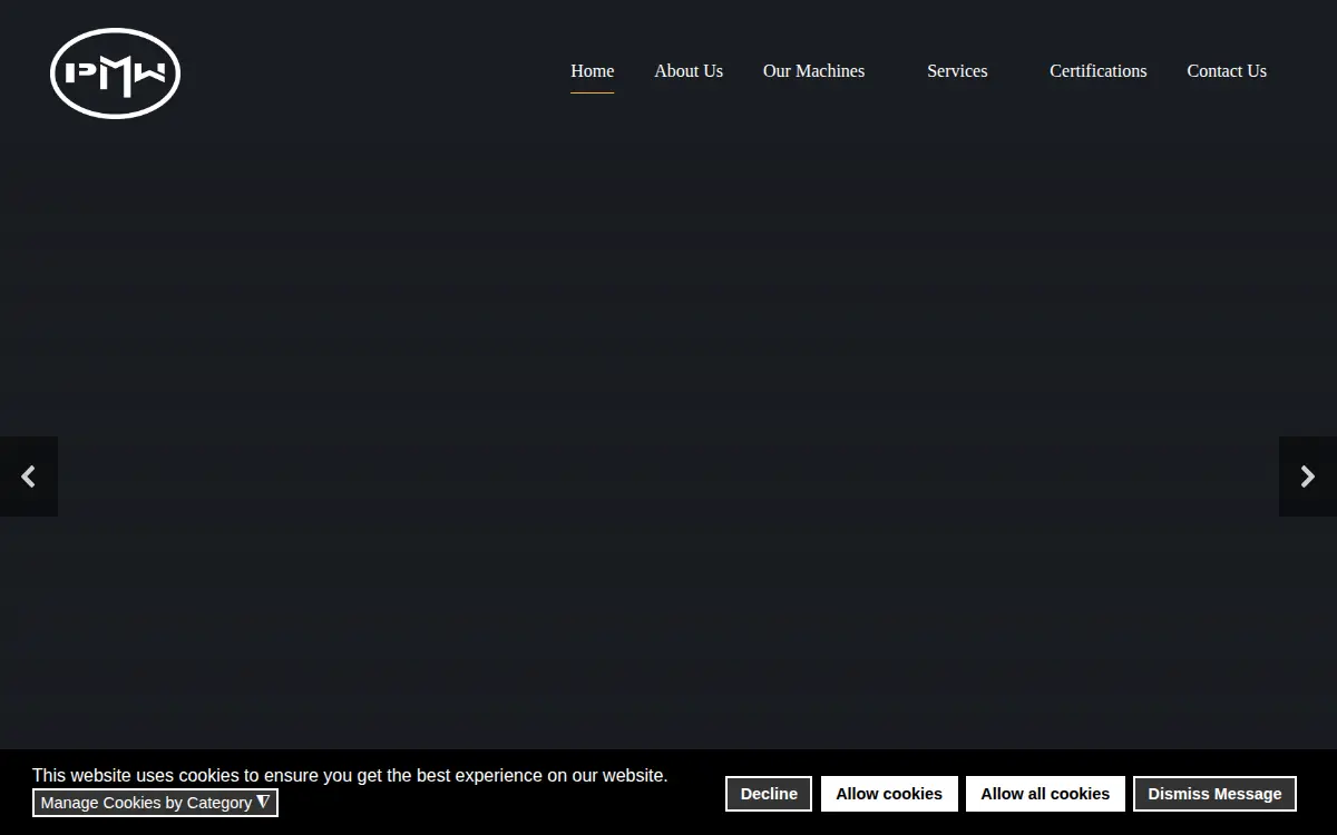 Homepage of Preferred Machine Works, INC.