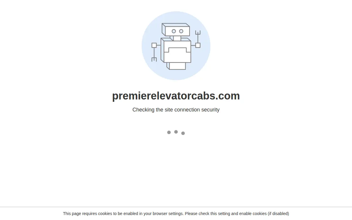 Homepage of Premier Elevator Cabs, INC
