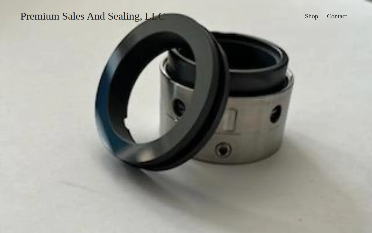 Homepage of Premium Sales and Sealing LLC
