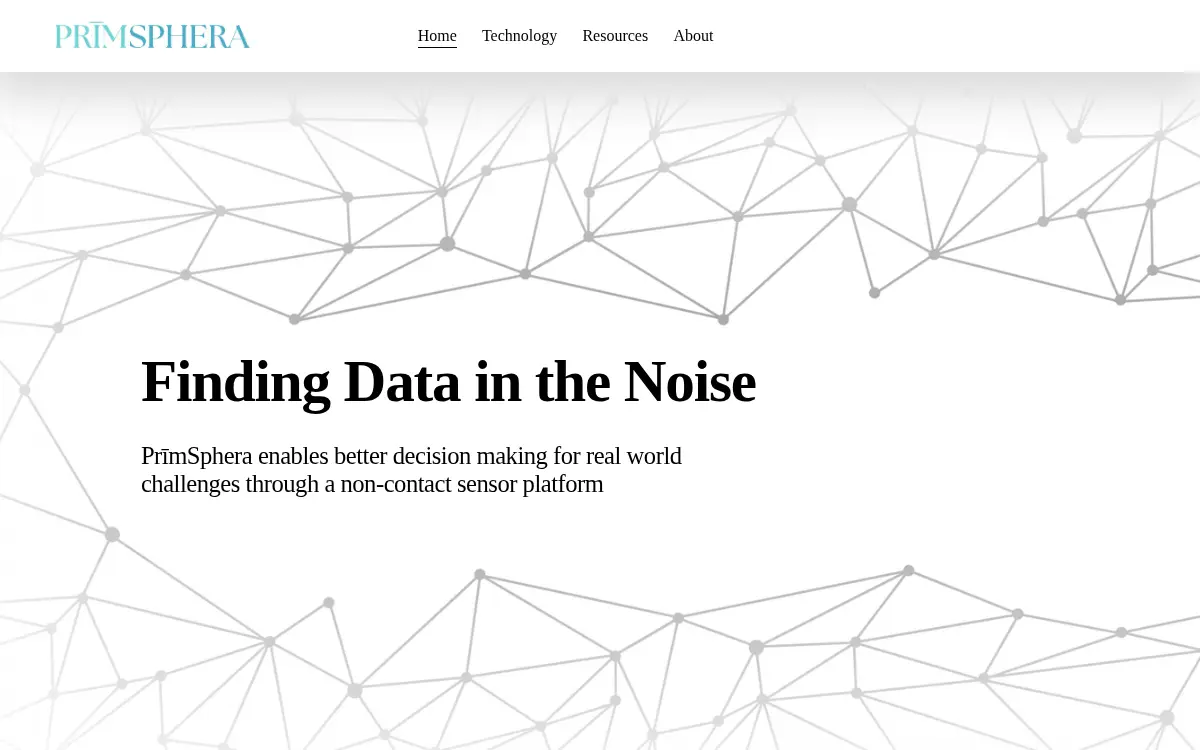 Homepage of Vital View Technologies, INC