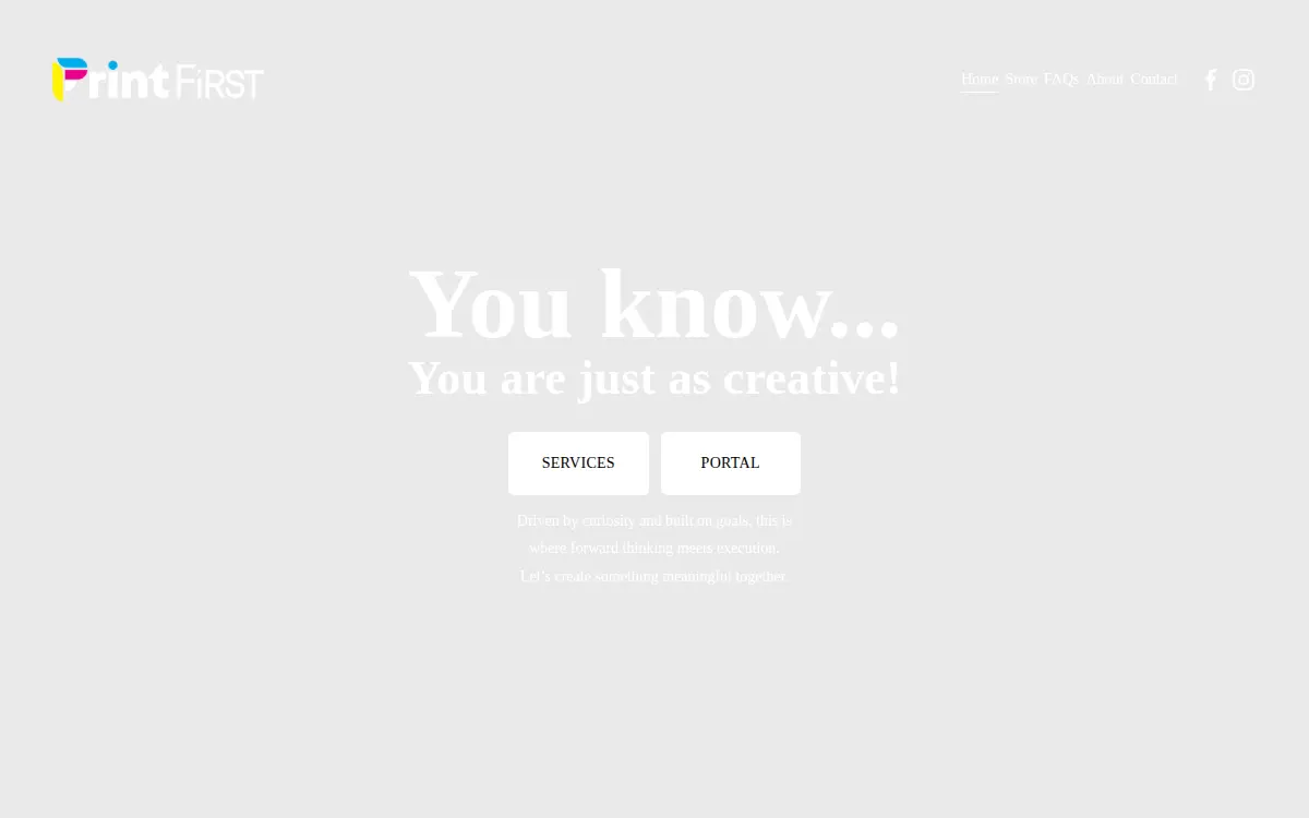 Homepage of Thumbs Up Co., LLC