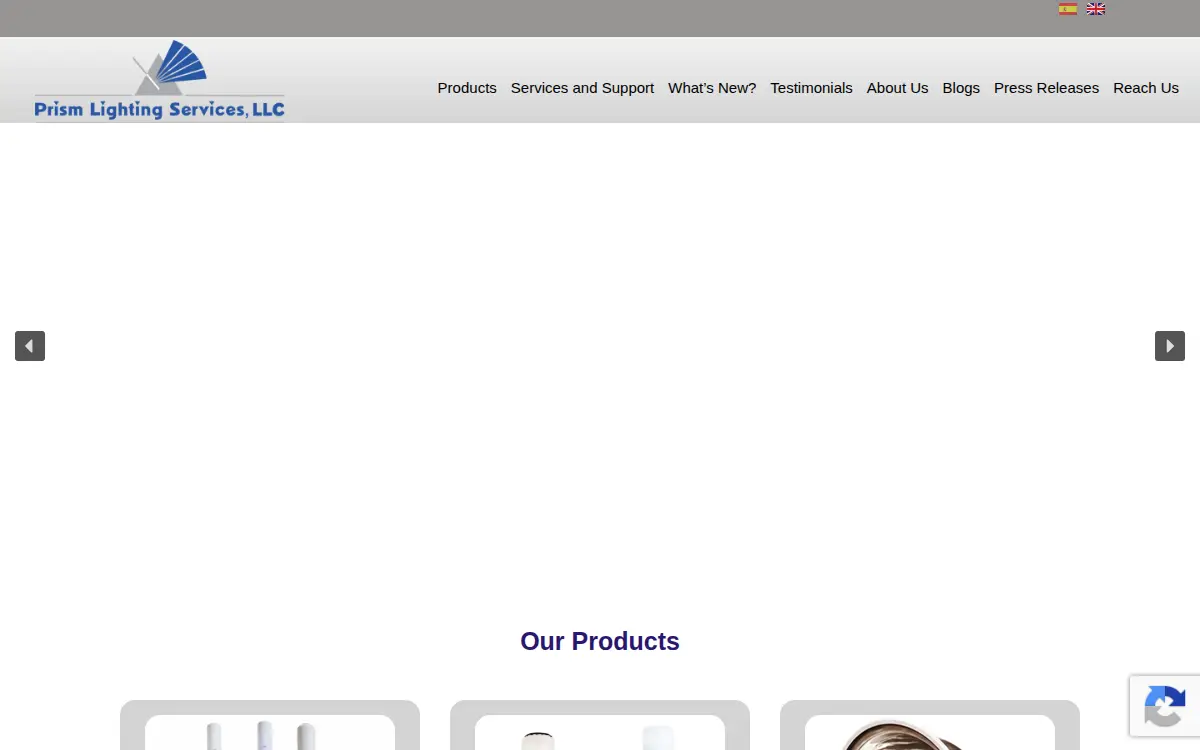 Homepage of Prism Consulting Services, INC.