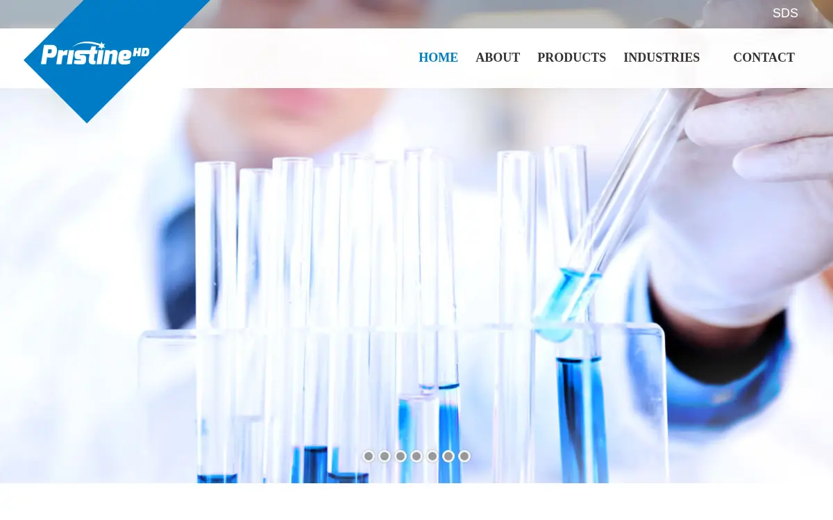 Homepage of Pristine Hd LLC