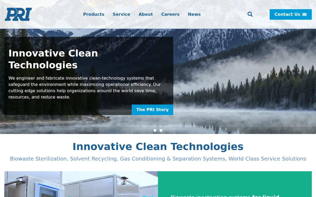 Homepage of Progressive Recovery INC