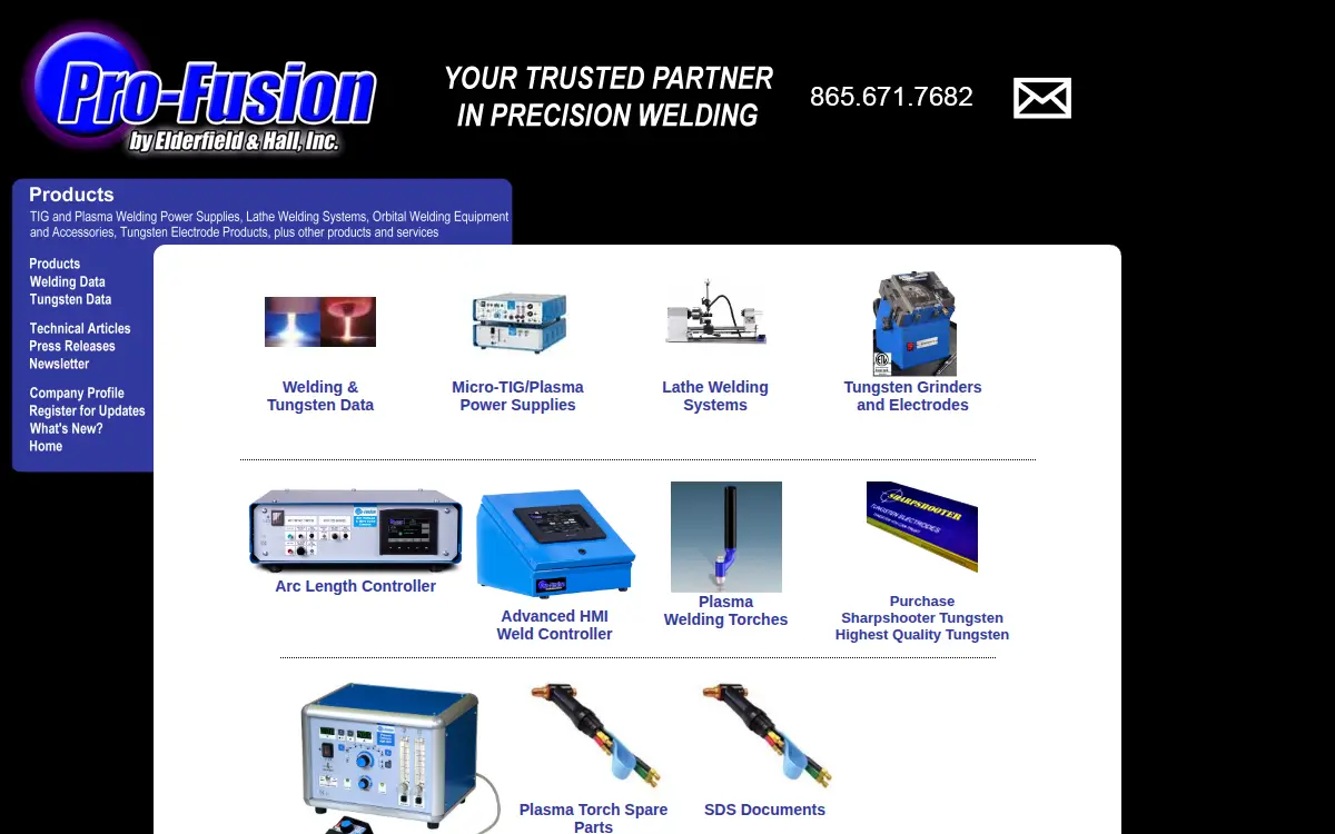 Homepage of Elderfield & Hall, INC