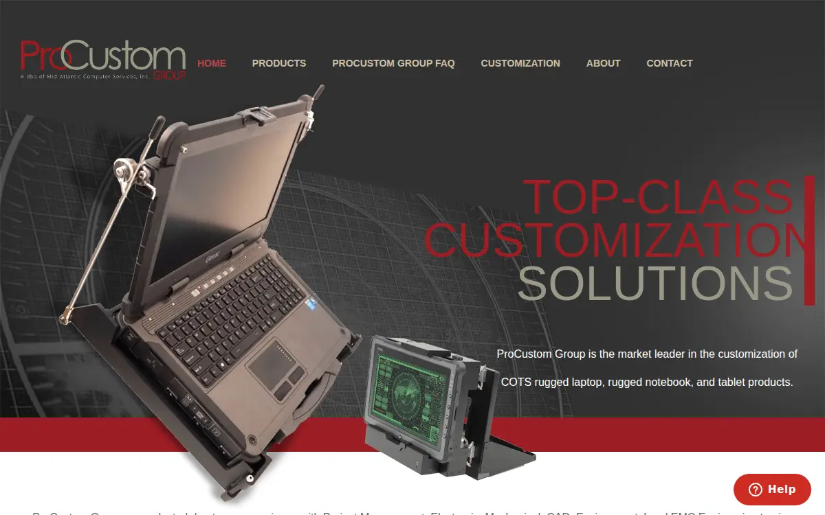 Homepage of Mid-atlantic Computer Services, LLC