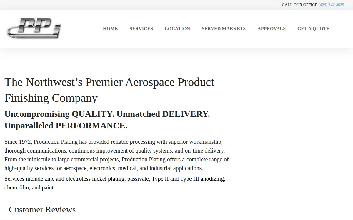 Homepage of Mtw Plating, INC.