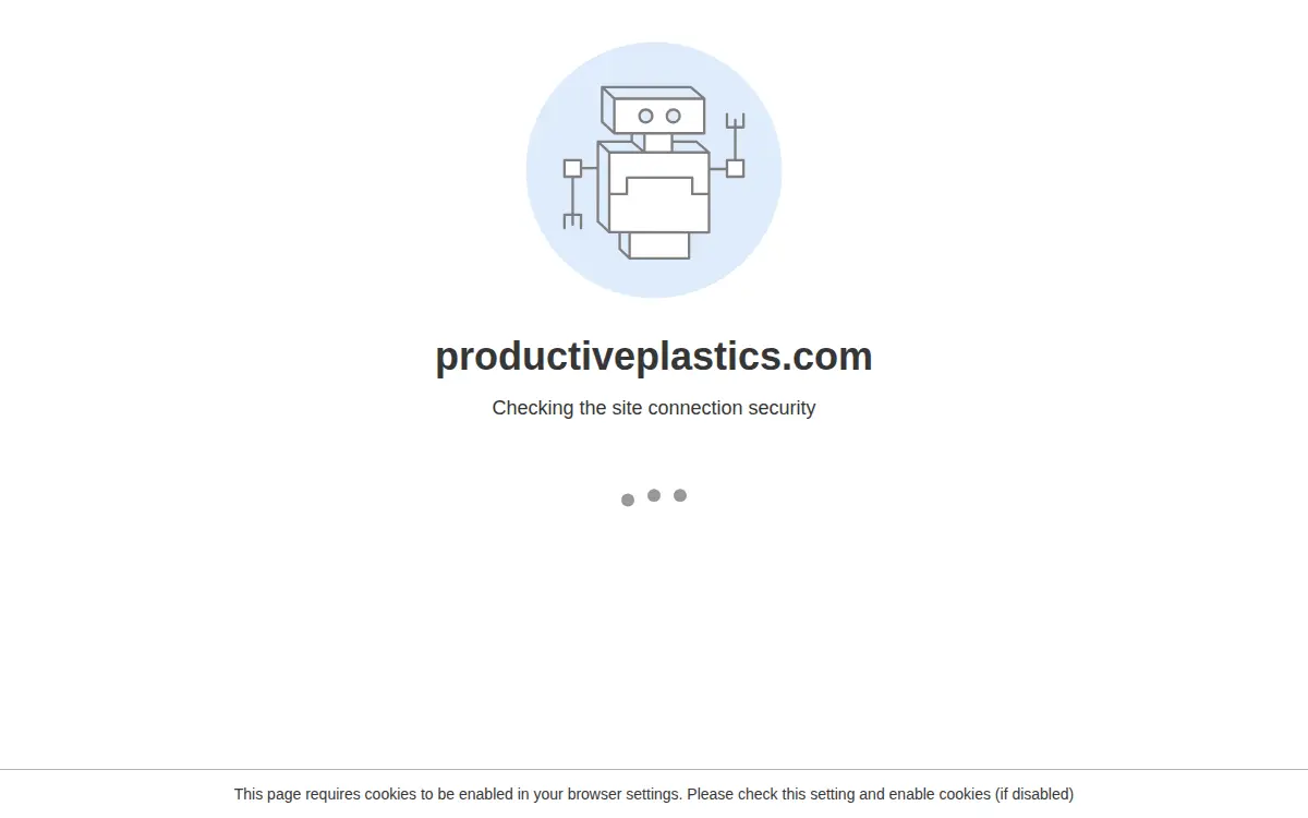 Homepage of Productive Plastics INC