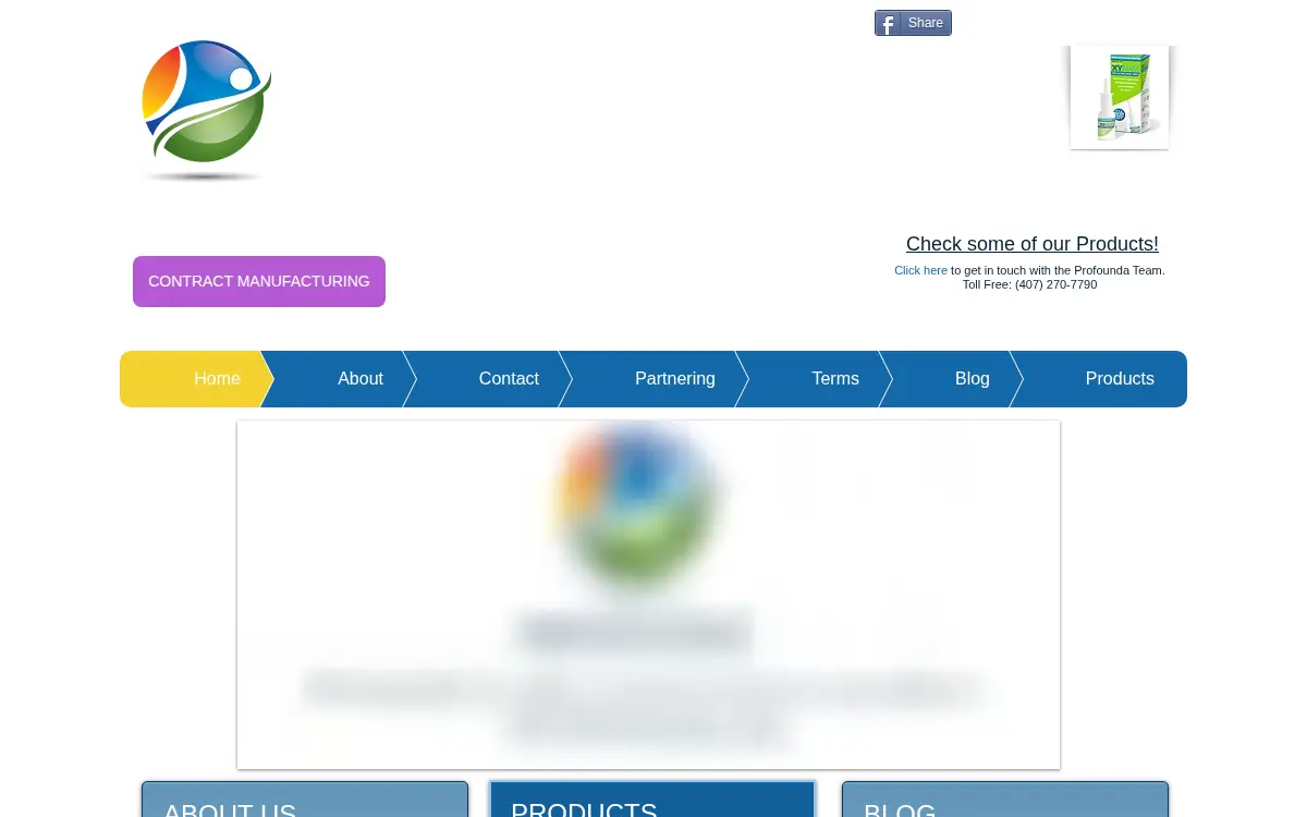 Homepage of Profounda INC
