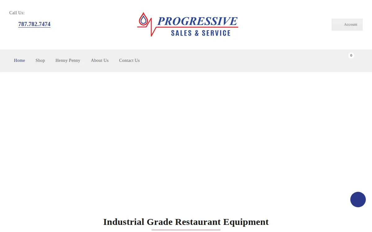 Homepage of Progressive Sales & Service, INC