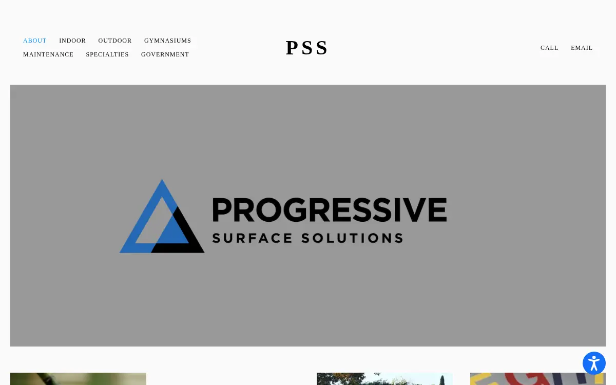 Homepage of Progressive Surface Solutions LLC