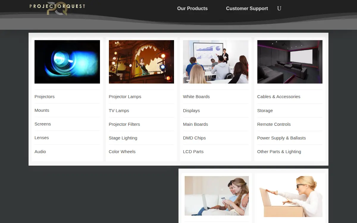Homepage of Buyquest, INC.