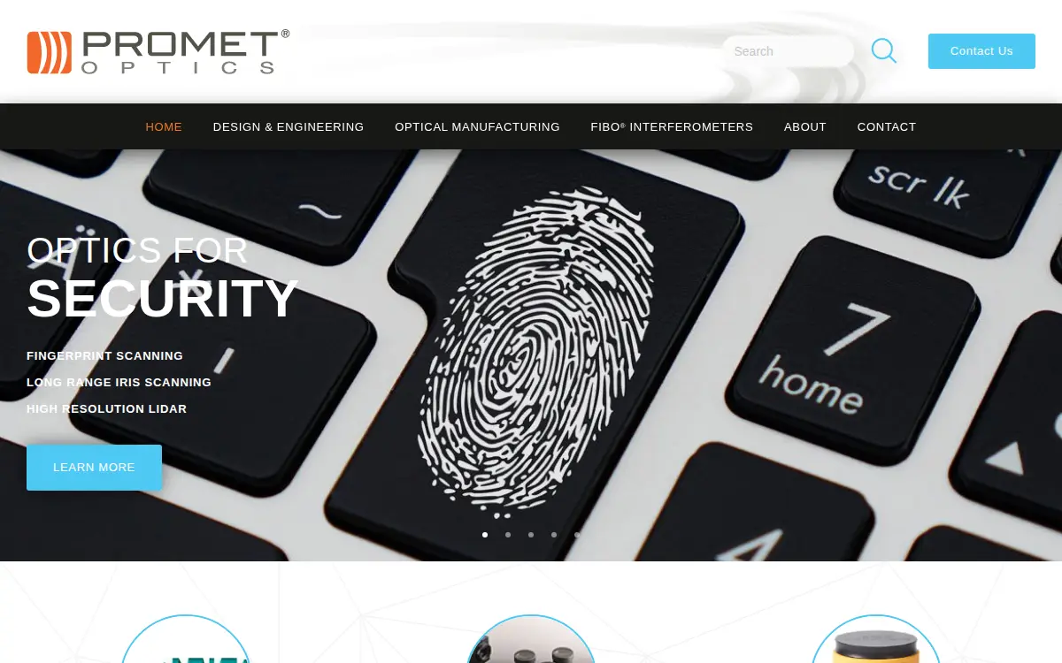 Homepage of Promet International INC