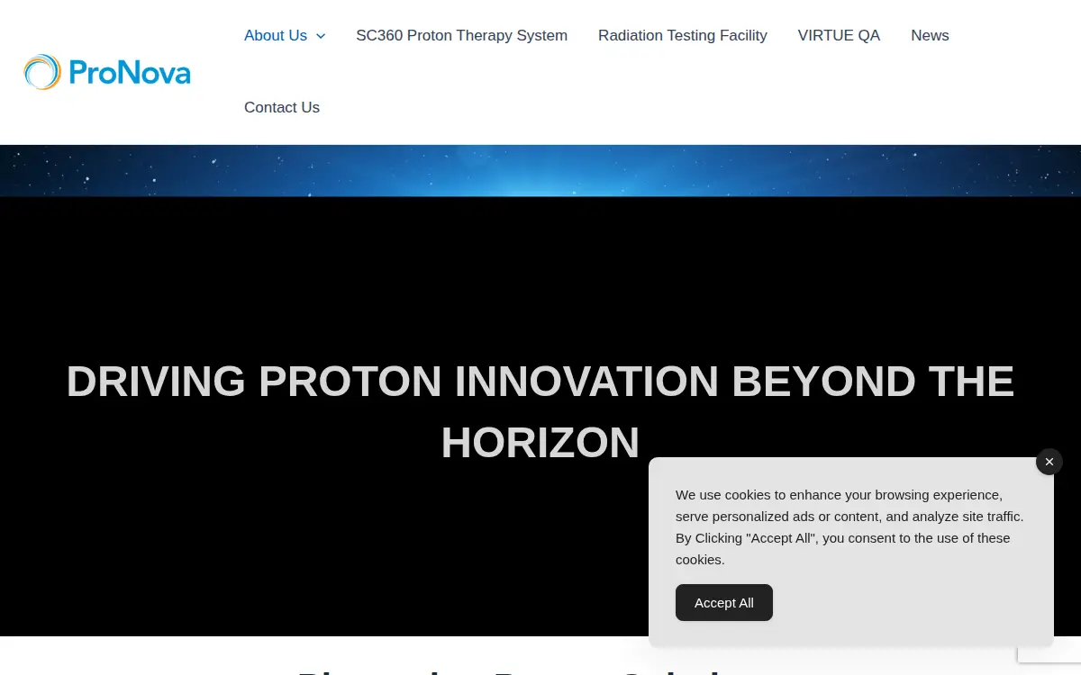 Homepage of Pronova Solutions, LLC