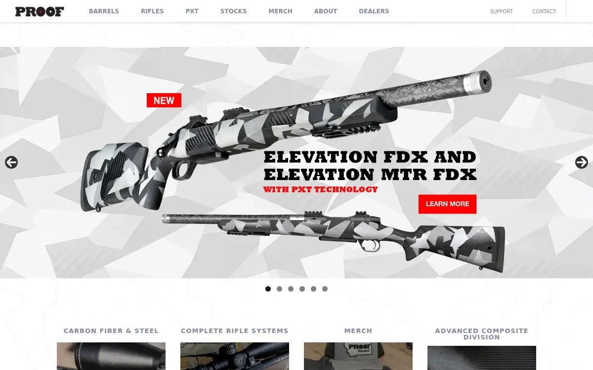 Homepage of Proof Research INC.