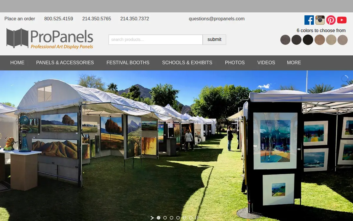 Homepage of Mick & David Enterprises, INC.