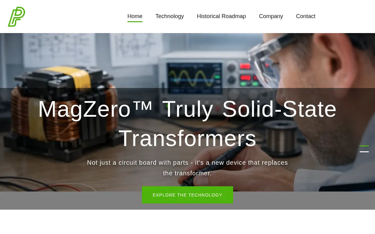 Homepage of Protium Power Systems INC.