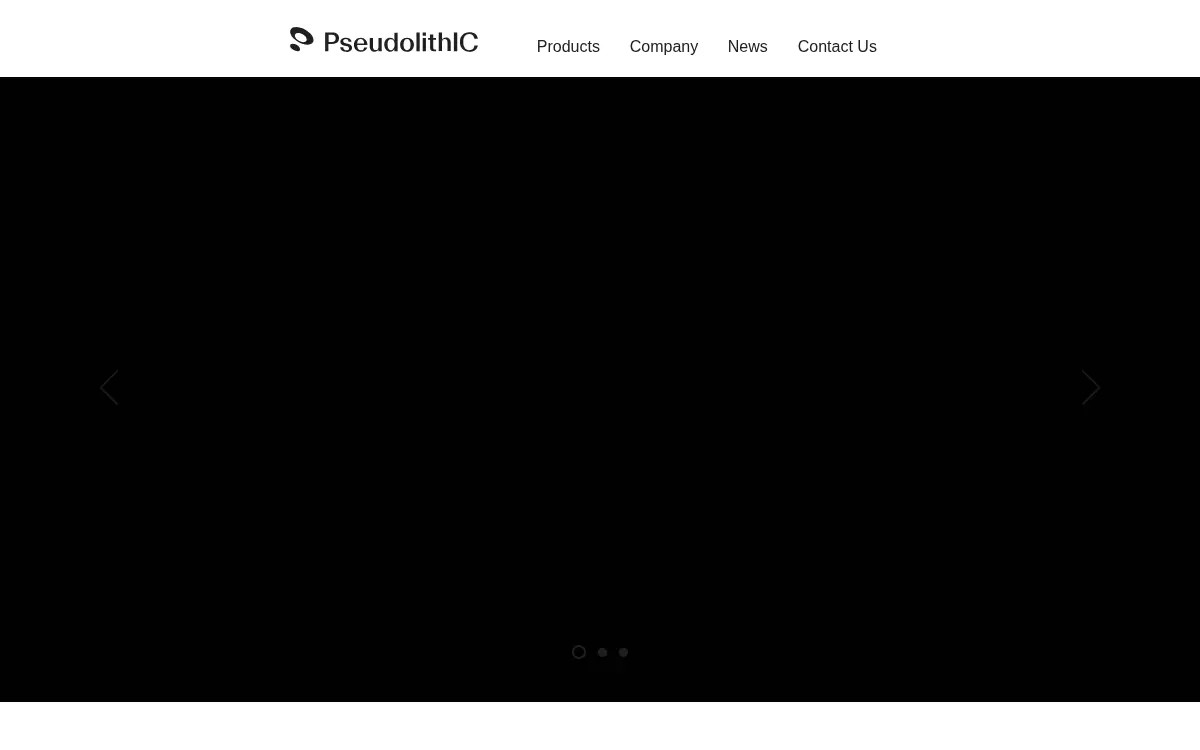 Homepage of Pseudolithic INC.