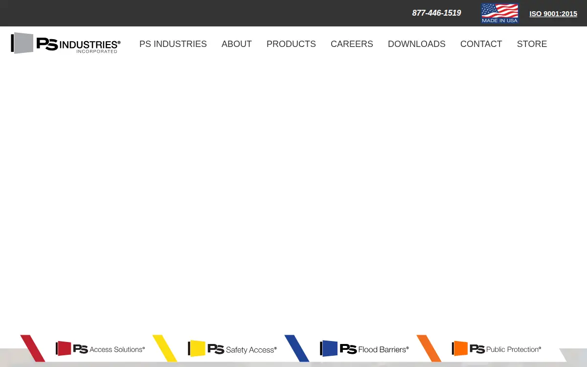 Homepage of Ps Industries Incorporated