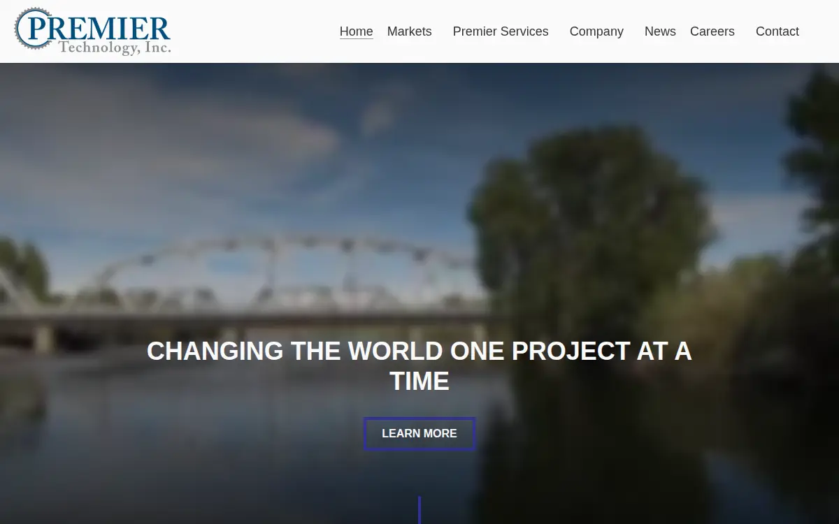 Homepage of Premier Technology, INC.