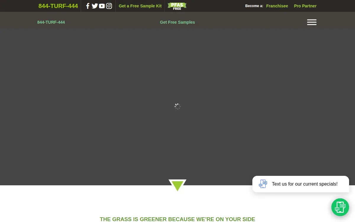 Homepage of Artificial Turf West Michigan, LLC