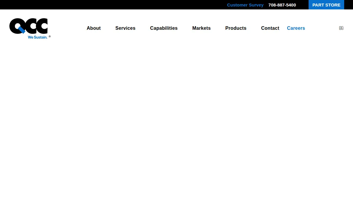 Homepage of Qcc LLC