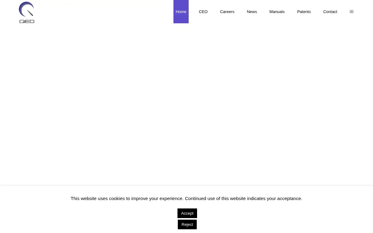 Homepage of Quality Electrodynamics LLC