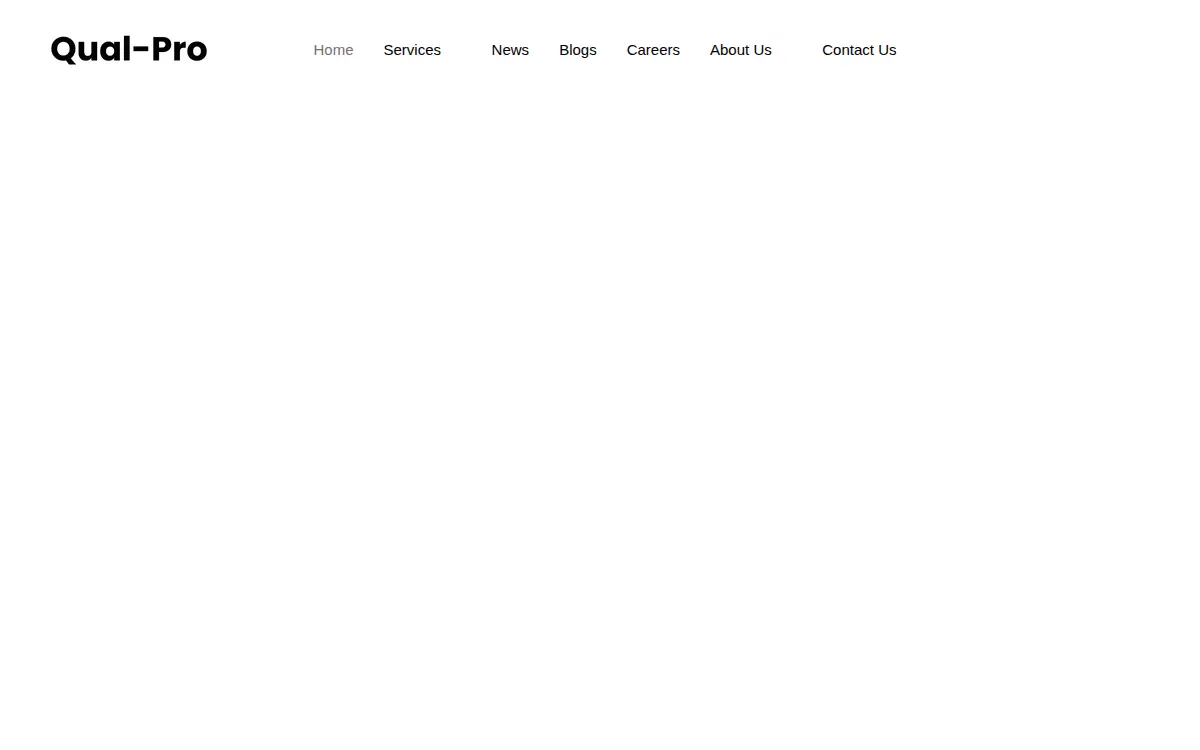 Homepage of Qual-pro Corporation