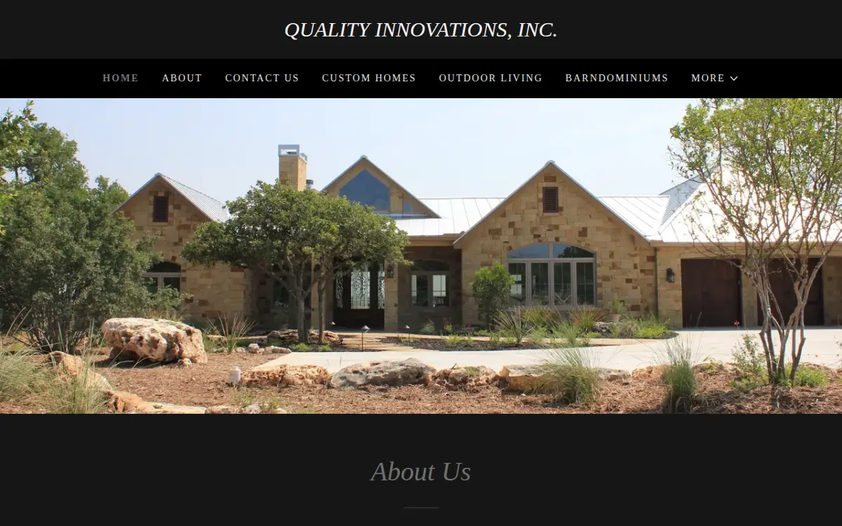 Homepage of Quality Innovations INC.