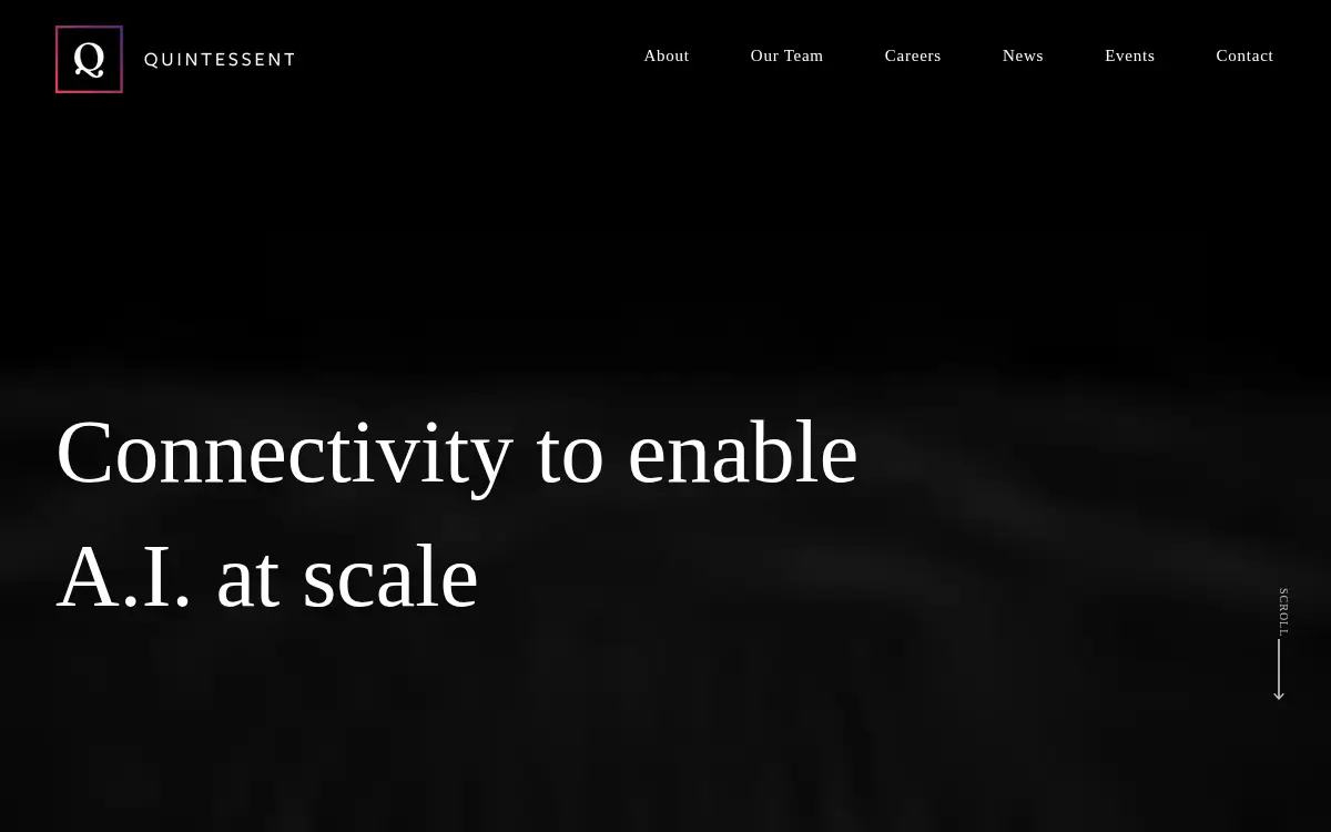 Homepage of Quintessent INC.