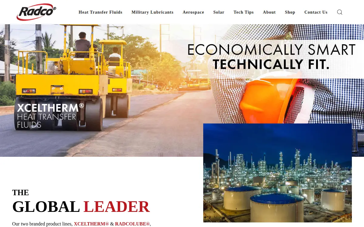Homepage of Radco Industries INC
