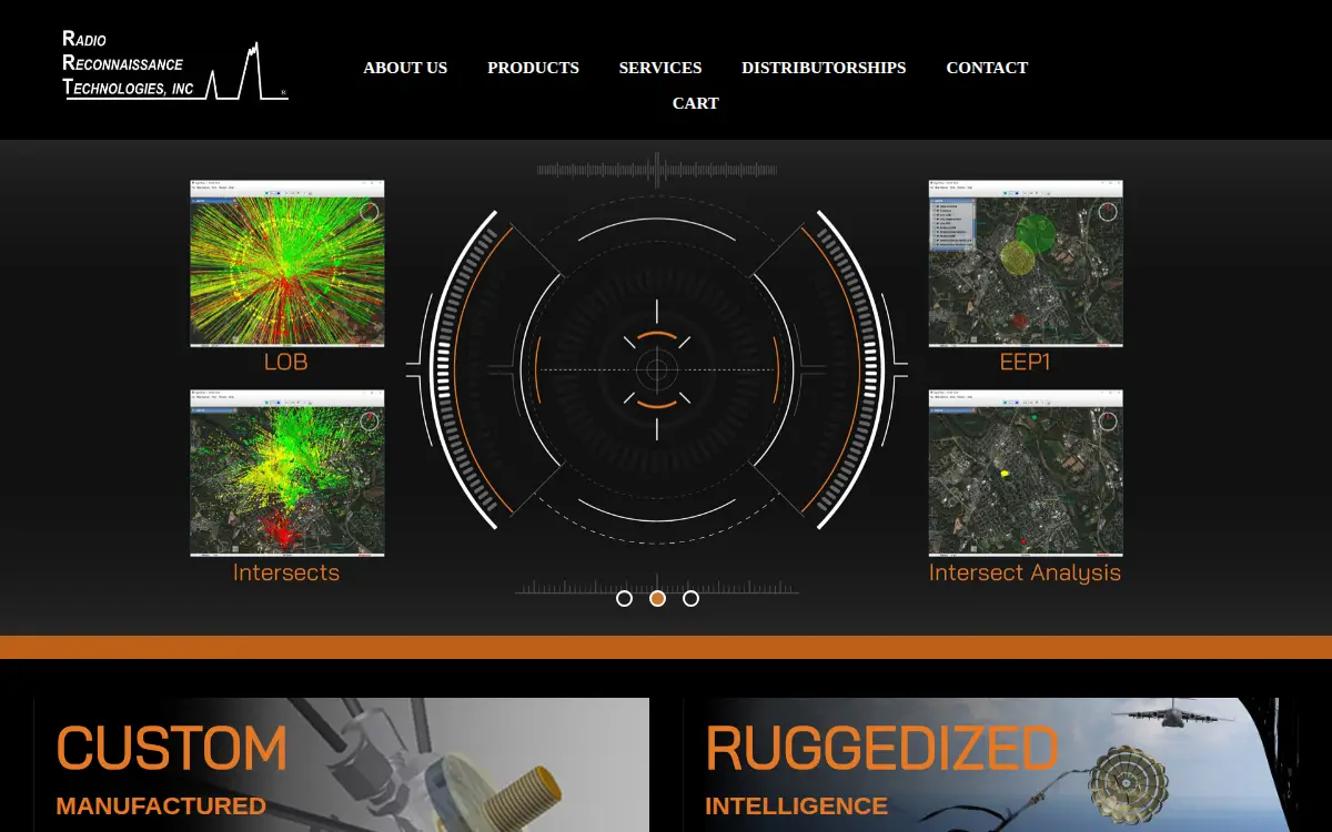 Homepage of Radio Reconnaissance Technologies, INC.