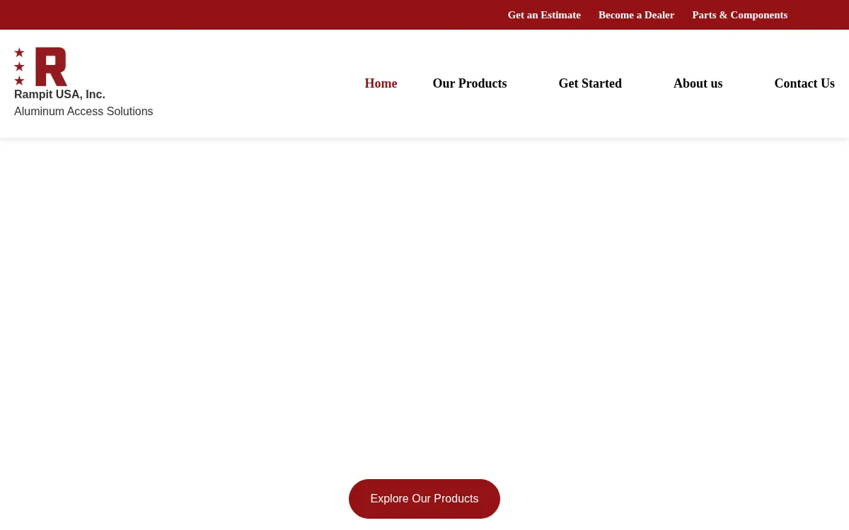 Homepage of Rampit Usa, INC