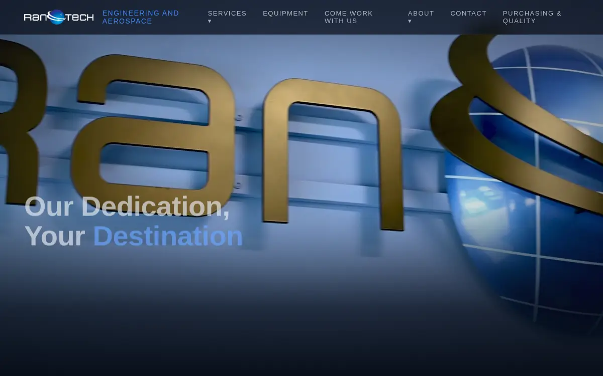 Homepage of Ran-tech Engineering and Aerospace, INC.