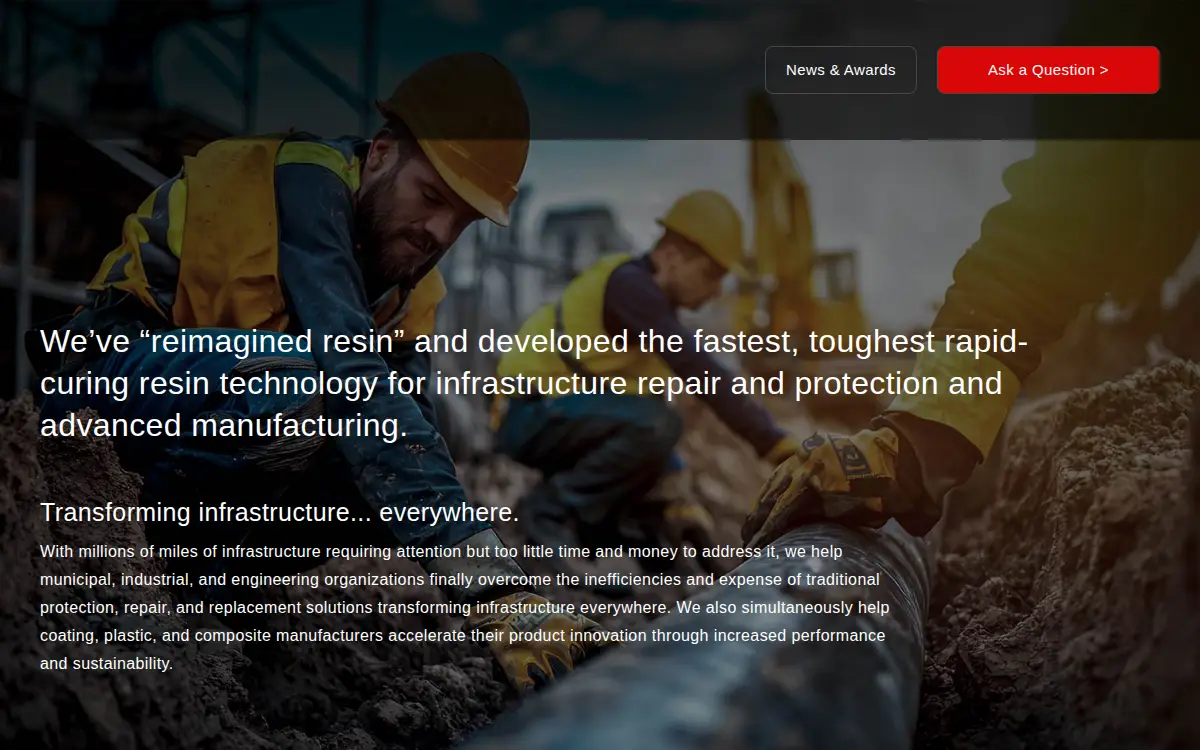 Homepage of Rapicure Solutions, INC.