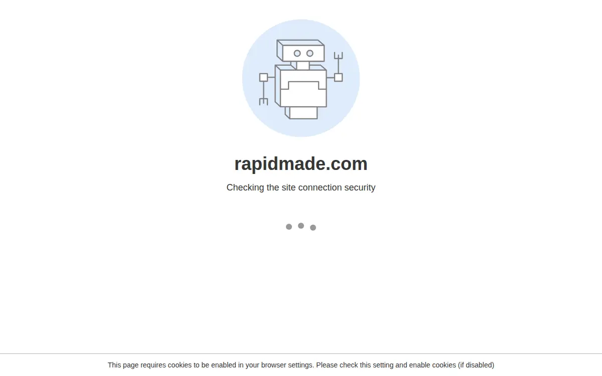 Homepage of Rapid Made INC