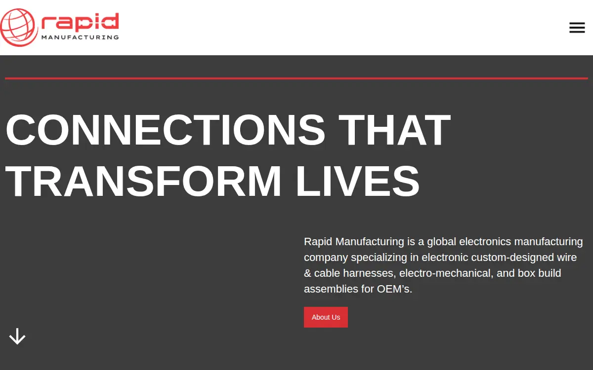 Homepage of Rapid Manufacturing