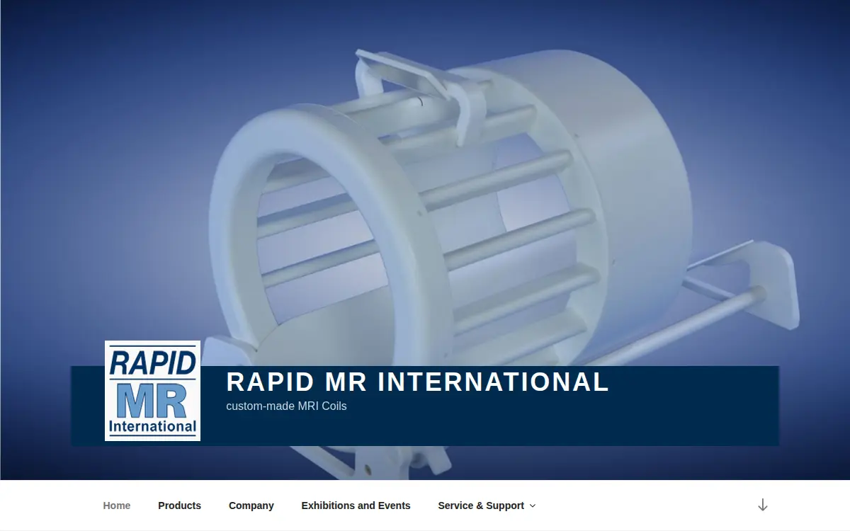 Homepage of Rapid Mr International, LLC