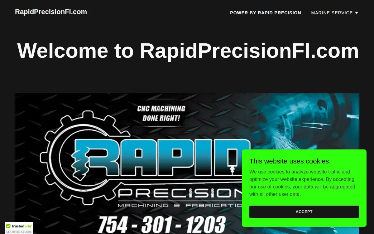 Homepage of Garib Enterprise 1 INC