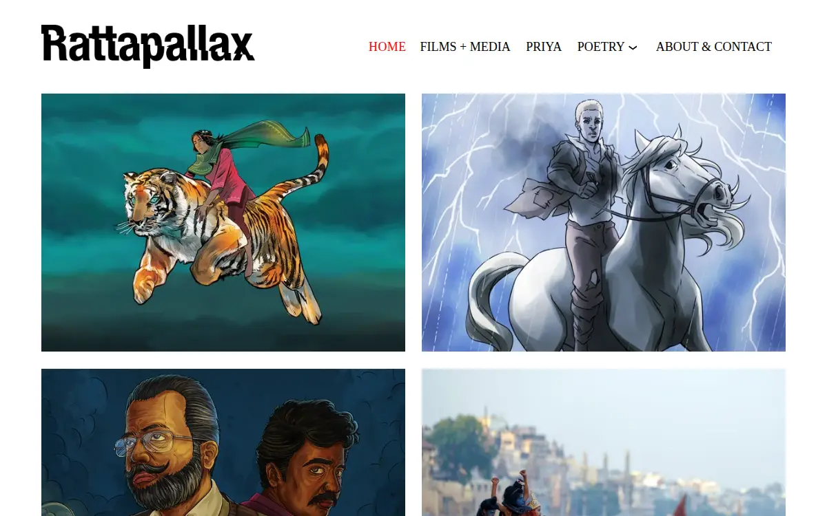 Homepage of Rattapallax INC