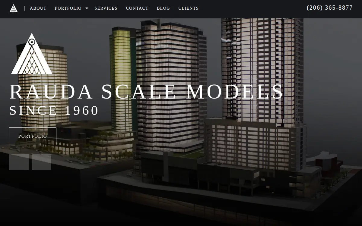 Homepage of Rauda Scale Models. INC.